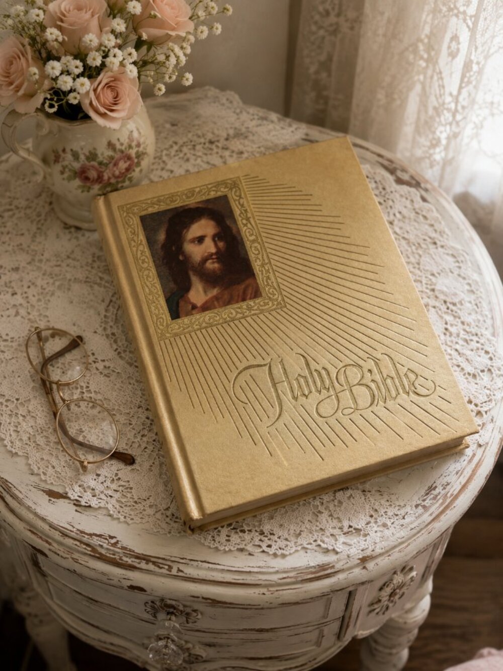 Vintage 1972-73 New American Catholic Holy Bible NAB Family Edition Hardcove